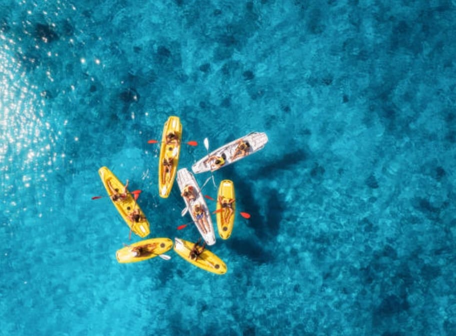 kayak group