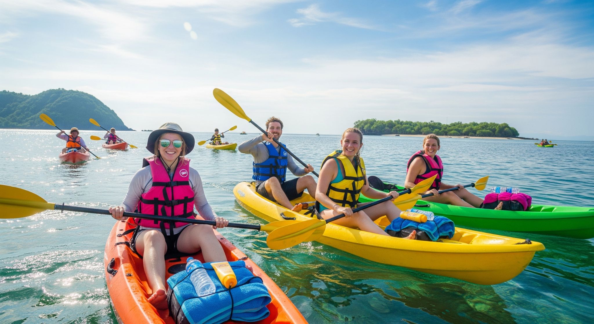 kayak tour gili island