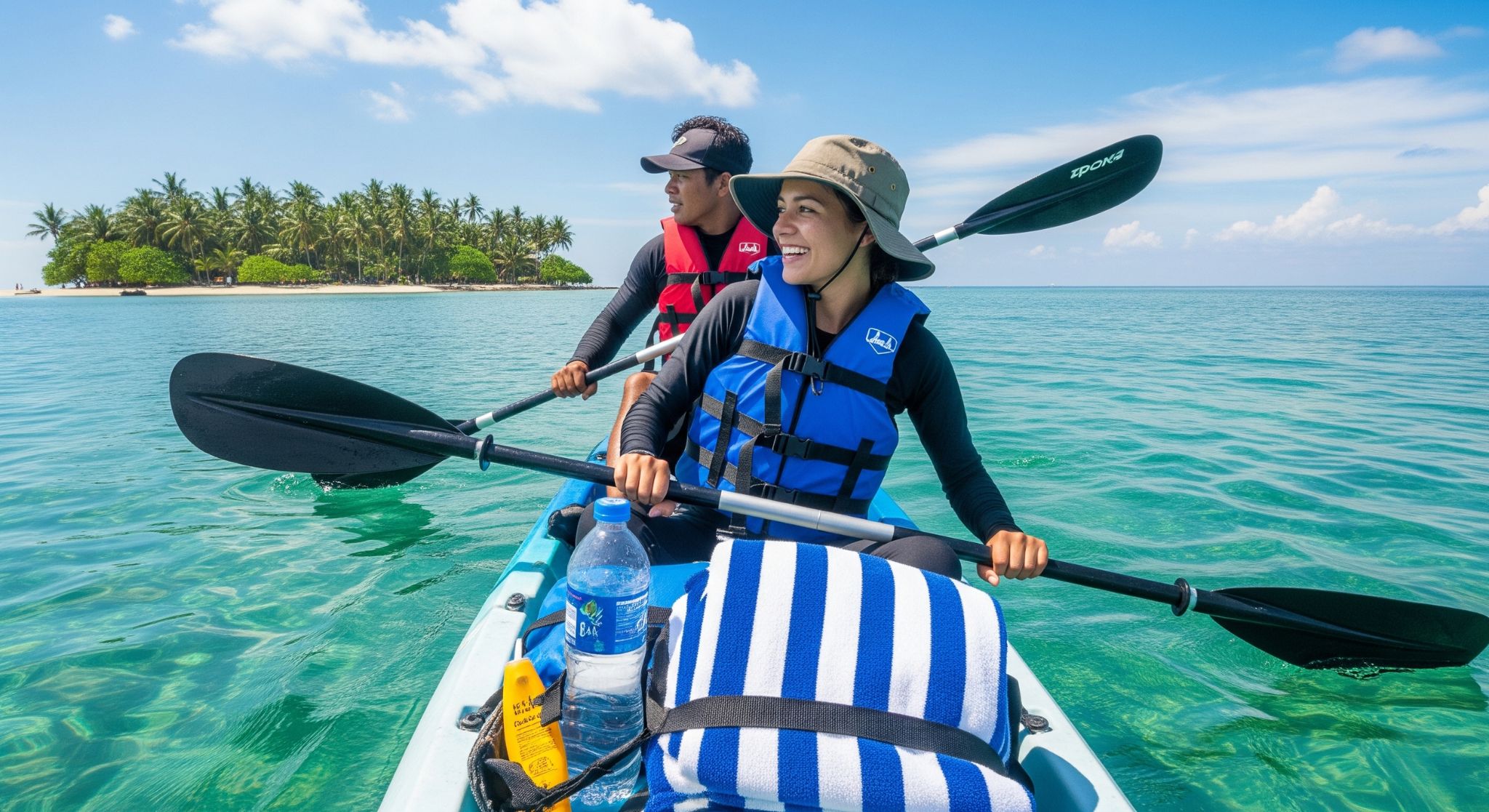 kayak tour gili island