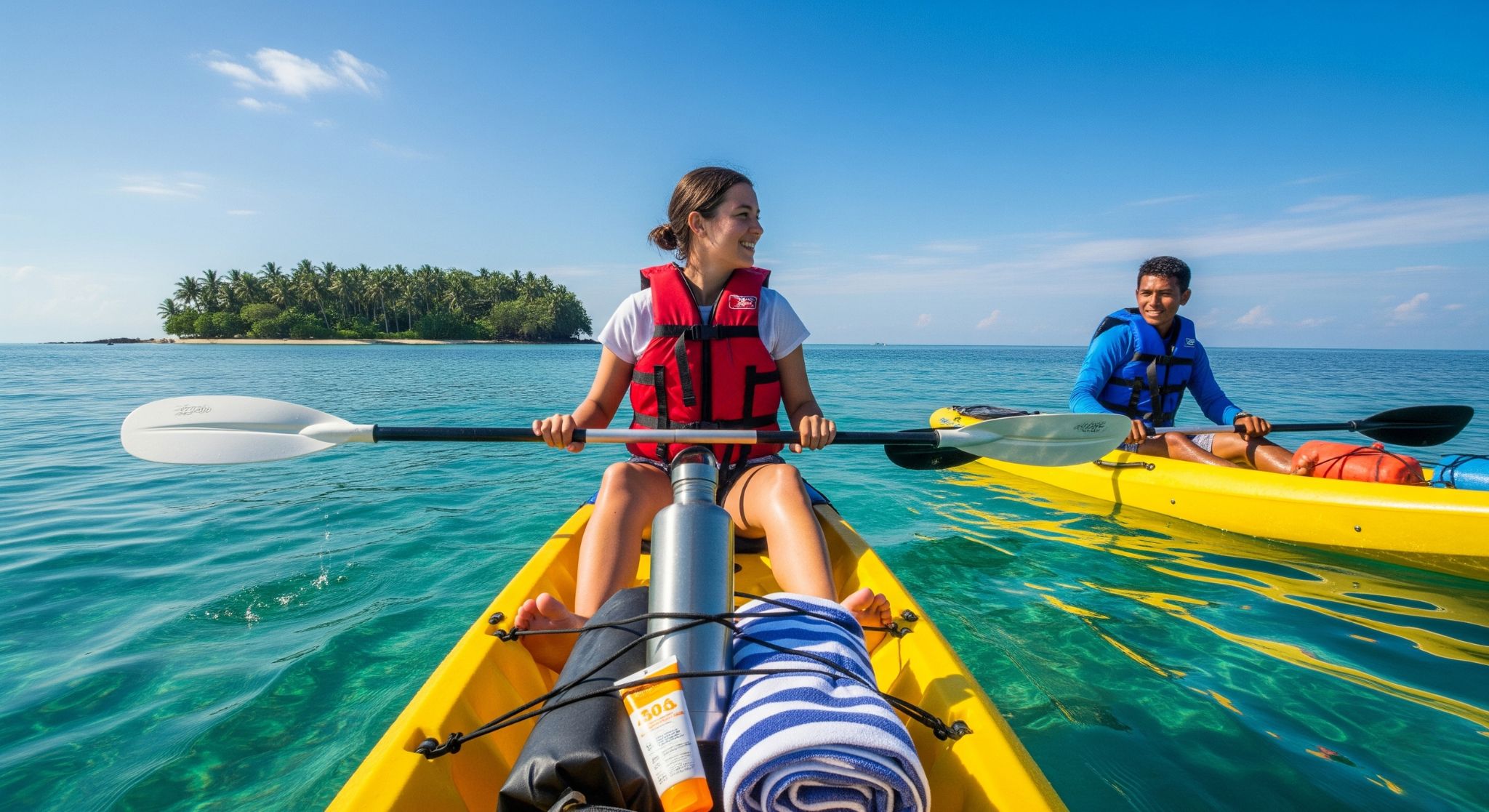 gili island kayak tour