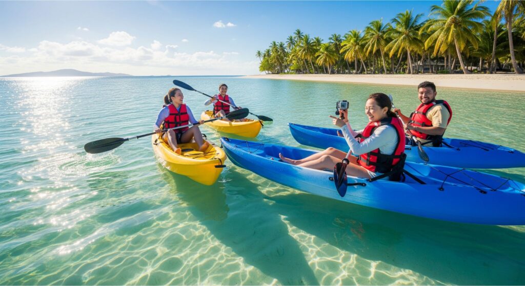 kayak tour gili island